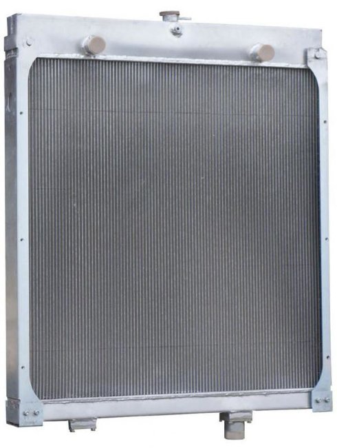 Радиатор охлаждения алюминиевый БР200А-1301010 ДГУ (200-250кВт) 2-ух рядный ШААЗ